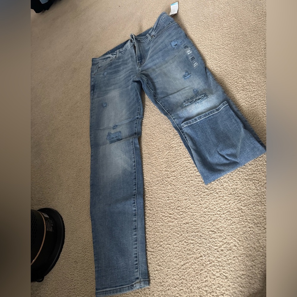 Aeropostale men’s Light Blue Super Skinny Jeans coolmax